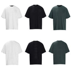 Chrome Heart T Shirts Crowe Cross Print Short Sleeve T-Shirt Loose