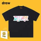 Drew T-shirts Smiley Printed Short Sleeve