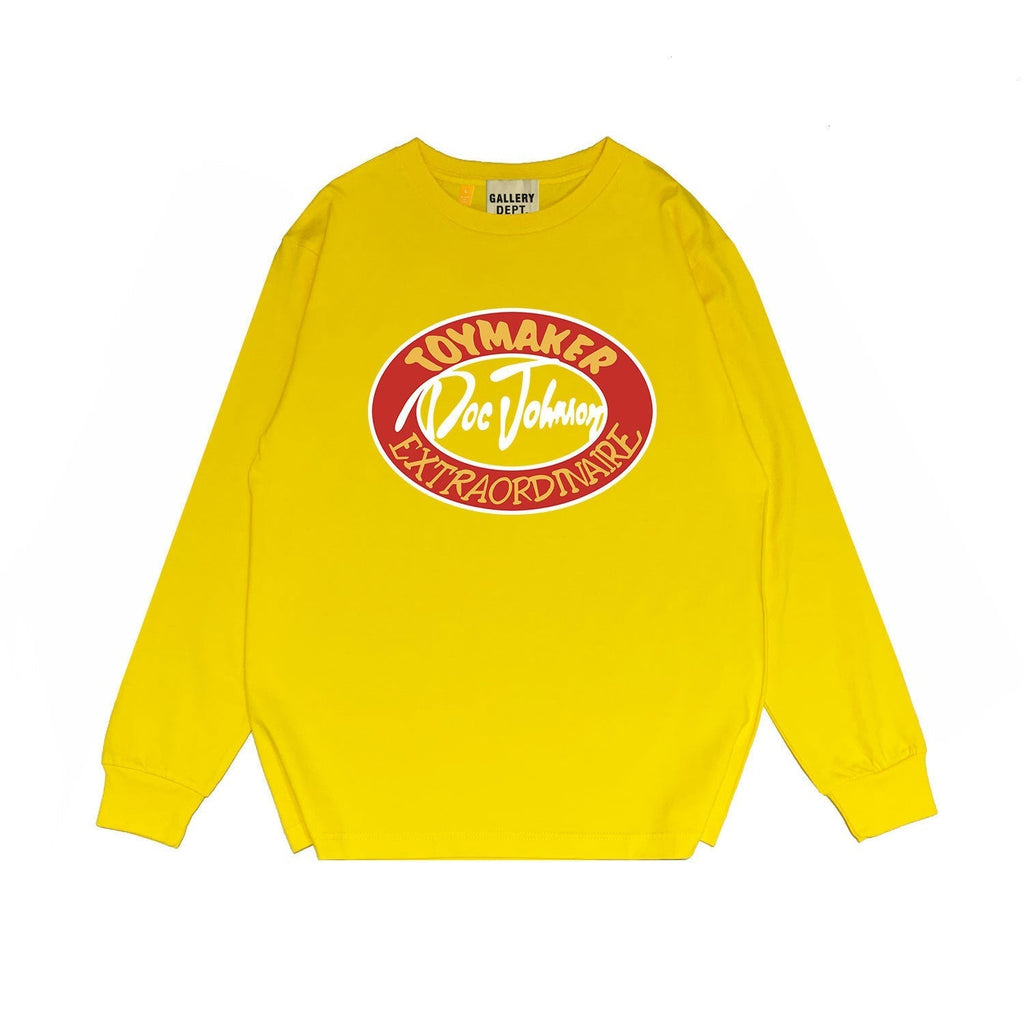 Gallery Dept Long Sleeved Shirt Fashion Brand Long Sleeve Long-Sleeved T-shirt Blouse