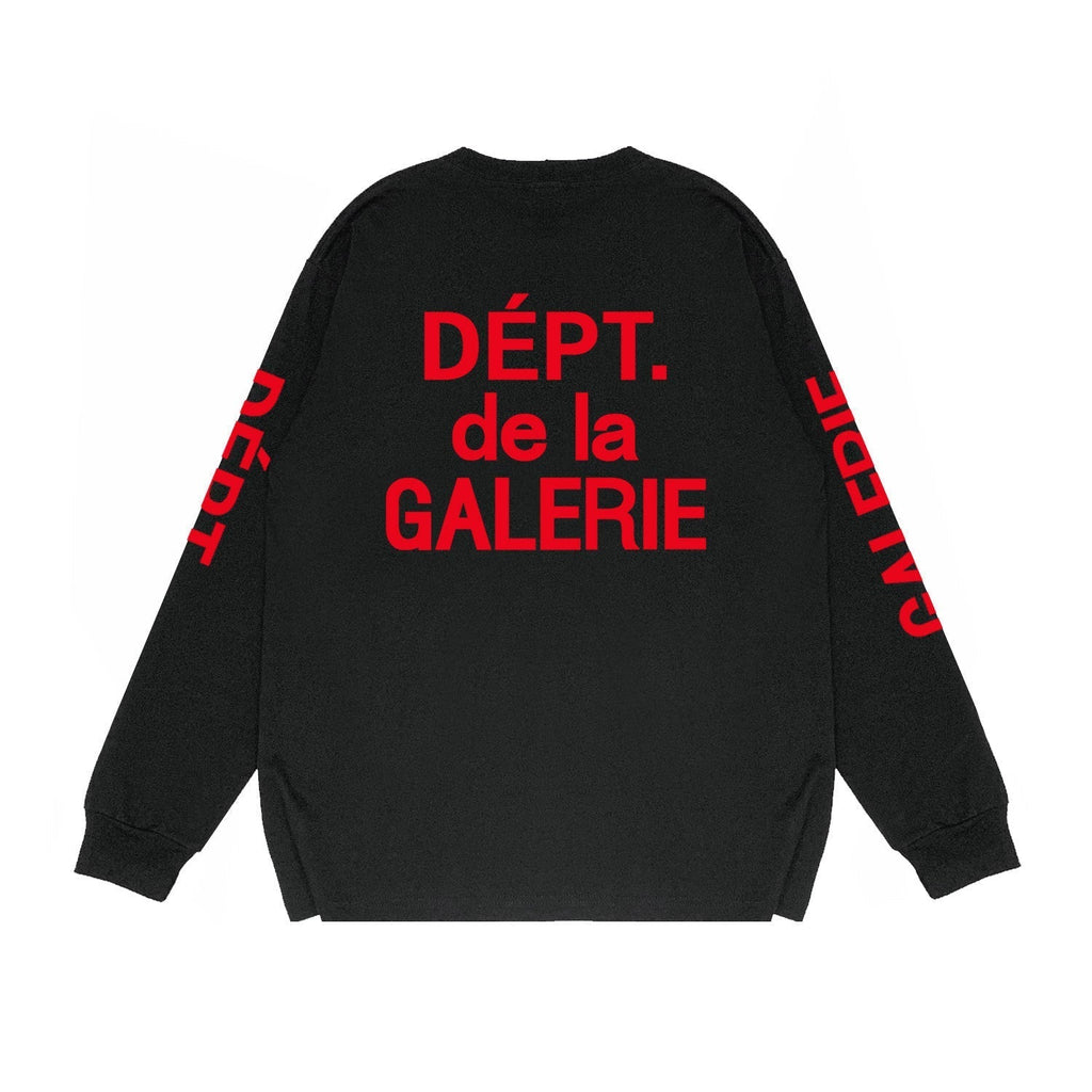 Gallery Dept Long Sleeved Shirt Fashion Brand Long Sleeve Long-Sleeved T-shirt Blouse