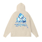 Stussy Hoodie Fall/Winter Fleece Hooded Sweater