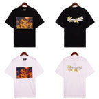 Denim Tears T-shirts Letter Portrait Short Sleeve T-Shirt