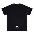 Chrome Heart T Shirts Croix Printed Short Sleeve T-Shirt Loose