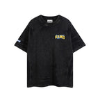 Gallery Dept T Shirts Vintage Distressed Wash Short Sleeve Loose Men and Women