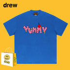 Drew T-shirts Short Sleeve English Printed T-shirt