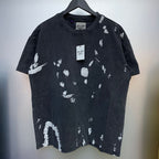 Gallery Dept T-Shirt Color Hand Painted Splash Ink Letter Print Short Sleeve T-Shirt