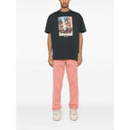 Palm Angels T-shirt Dice and Snake Print Short Sleeve T-shirt