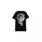 Chrome Heart T Shirts Croix Cross Color Leather Printed Short Sleeve T-Shirt