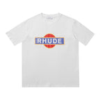 Rhude T-shirt Leopard Print Short Sleeve T-shirt