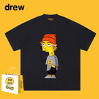 Drew T-shirts Short Sleeve Printed T-shirt Loose