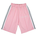 Palm Angle Shorts Palm Angels Casual Striped Shorts Elastic Men and Women Sports