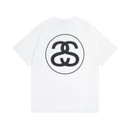 Stussy T-Shirts Casual Loose Couple T-Shirts