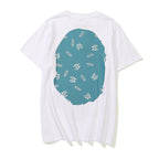 Bathing Ape T-Shirt Cartoon Anime Loose Teen Summer Casual T-shirt