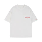 Chrome Heart T Shirts Chrome Hearts Sanskrit Horseshoe Pattern Short Sleeve T-Shirt