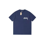 Stussy T-Shirts Loose Casual T-Shirts Same for Men and Women