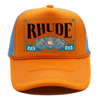 Rhude Hat Shade Mesh Cap Casual Baseball Cap Couple