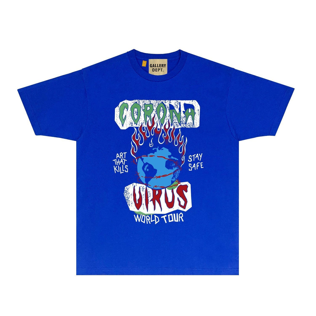 Gallery Dept T Shirts European And American Tee Shirt Short Sleeve T-Shirt Blouse