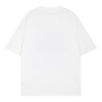 Chrome Heart T Shirts Cross Color Printed Short Sleeve T-Shirt Couple