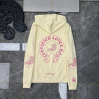 Chrome Heart Hoodie ChromeHearts Miami Cross Wash Make Old Hooded Loose Sweater