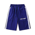 Palm Angle Shorts Palm Angels Striped Men and Women Couple Sports Casual Shorts Loose