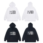 Maison Margiela Hoodie Crew Neck Loose Hooded Sweater