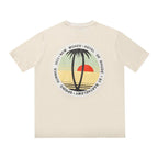 Rhude T-shirt Geometric Print Short Sleeve T-shirt