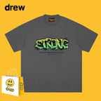 Drew T-shirts Smiley T-shirt Graffiti Printing