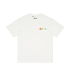Gallery Dept T-shitrs Vintage Color Print plus Size Short Sleeve