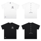 Chrome Heart T Shirts Cross Color Printed Short Sleeve T-Shirt