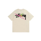 Stussy T-Shirts Loose Casual T-Shirts Same for Men and Women