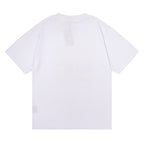 Rhude T-shirt Micro Label Alphabet Art Abstract Short Sleeve T-shirt