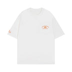 Chrome Heart T Shirts CROW Summer Short Sleeve Embroidery Crew Neck Loose
