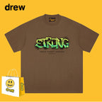 Drew T-shirts Smiley T-shirt Graffiti Printing