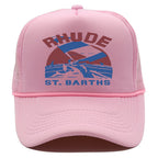 Rhude Hat Retro Outdoor Shade Baseball Net Cap