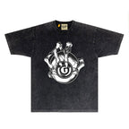 Gallery Dept T Shirts Tee Shirt Washed and Worn Short Sleeve T-shirt Blouse