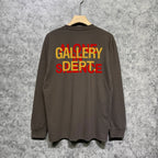 Gallery Dept Long Sleeved Shirt Fashion Brand Long Sleeve Long-Sleeved T-shirt Blouse