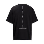 Chrome Heart T Shirts Cross Color Printed Short Sleeve T-Shirt