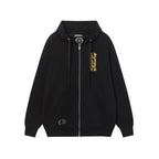 Chrome Heart Hoodie Autumn and winter men and women CH Sanskrit cross full back logo