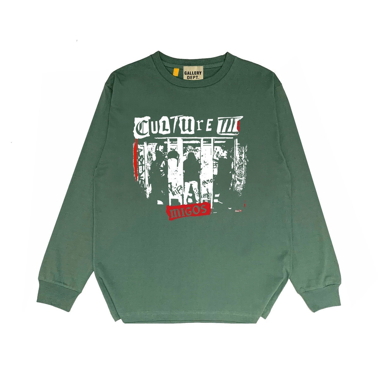 Gallery Dept Long Sleeved Shirt Fashion Brand Long Sleeve Long-Sleeved T-shirt Blouse