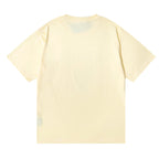 Rhude T-shirt gradual change color bird print short sleeve T-shirt
