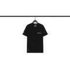 Chrome Heart T Shirts Sanskrit Large Logo Cross Print Short Sleeve T-Shirt