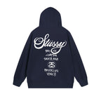 Stussy Hoodie Zip Cardigan Hooded Sweater