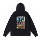 Stussy Hoodie Fall/Winter Fleece Hooded Sweater