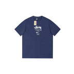 Stussy T-Shirts Loose Casual T-Shirts Same for Men and Women