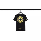 Chrome Heart T Shirts Sanskrit Large Logo Cross Print Short Sleeve T-Shirt