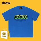 Drew T-shirts Smiley T-shirt Graffiti Printing