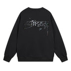 Stussy Sweatshirts Crew Neck Fleece Sweater