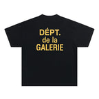 Gallery Dept T-Shirt Alphabet Slogan Short Sleeve T-Shirt