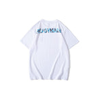 Bathing Ape T-Shirt Summer Short Sleeve Printed Fashion Casual Little Bee Camouflage Letters T-shirt