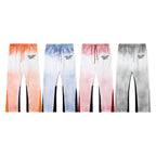Gallery Dept Sweatpants Tie-dye Splash Ink Graffiti Alphabet Print Casual Sweatpants Trousers